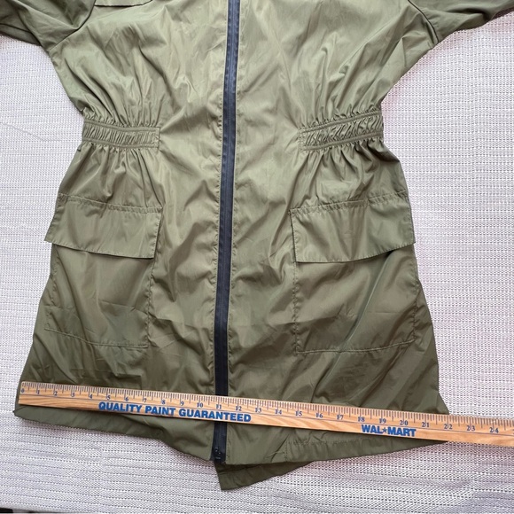 Hotouch Women’s Green Lightweight Raincoat Parka - Size M - Picture 8 of 9